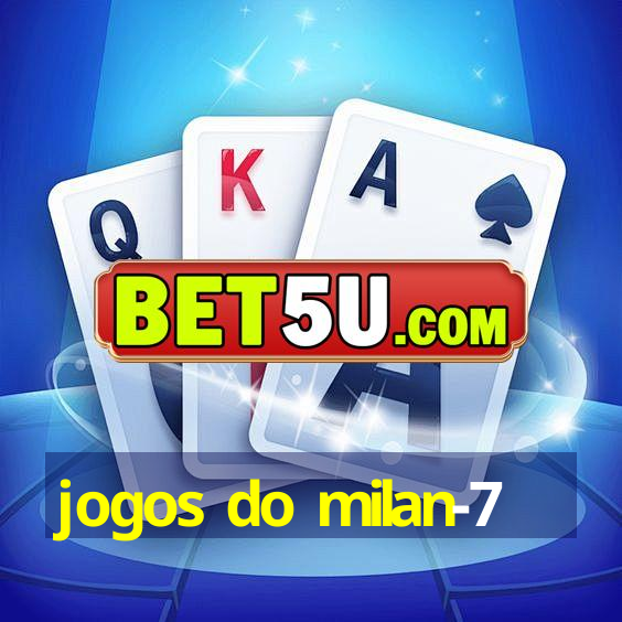 jogos do milan